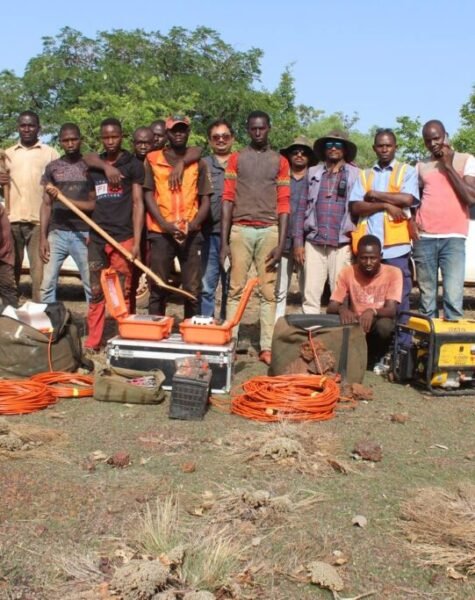 Geophysical Team – Gold Prospecting in Guinea